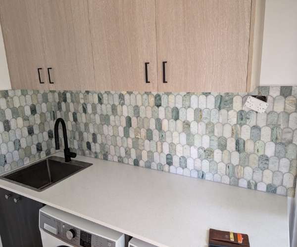 mosaic tiles kitchen